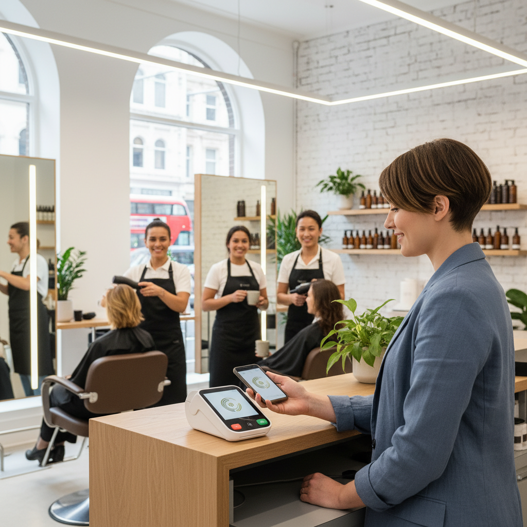 Contactless Loyalty Card Systems for London Hair Salons